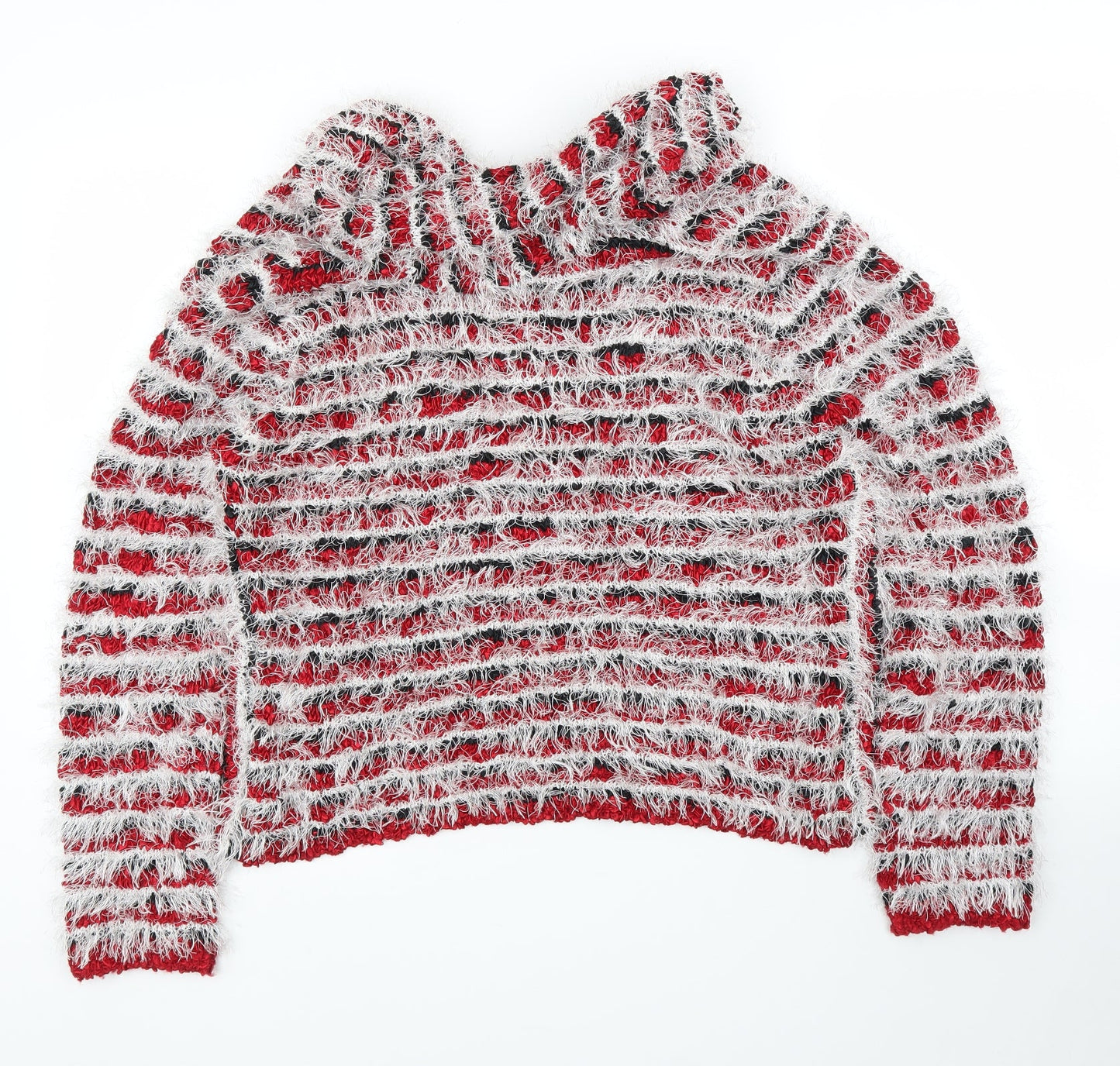 Womens UK Size M Stephen Y Red Cardigan Jumper