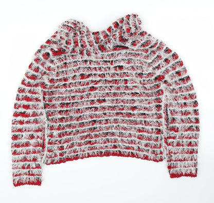 Womens UK Size M Stephen Y Red Cardigan Jumper