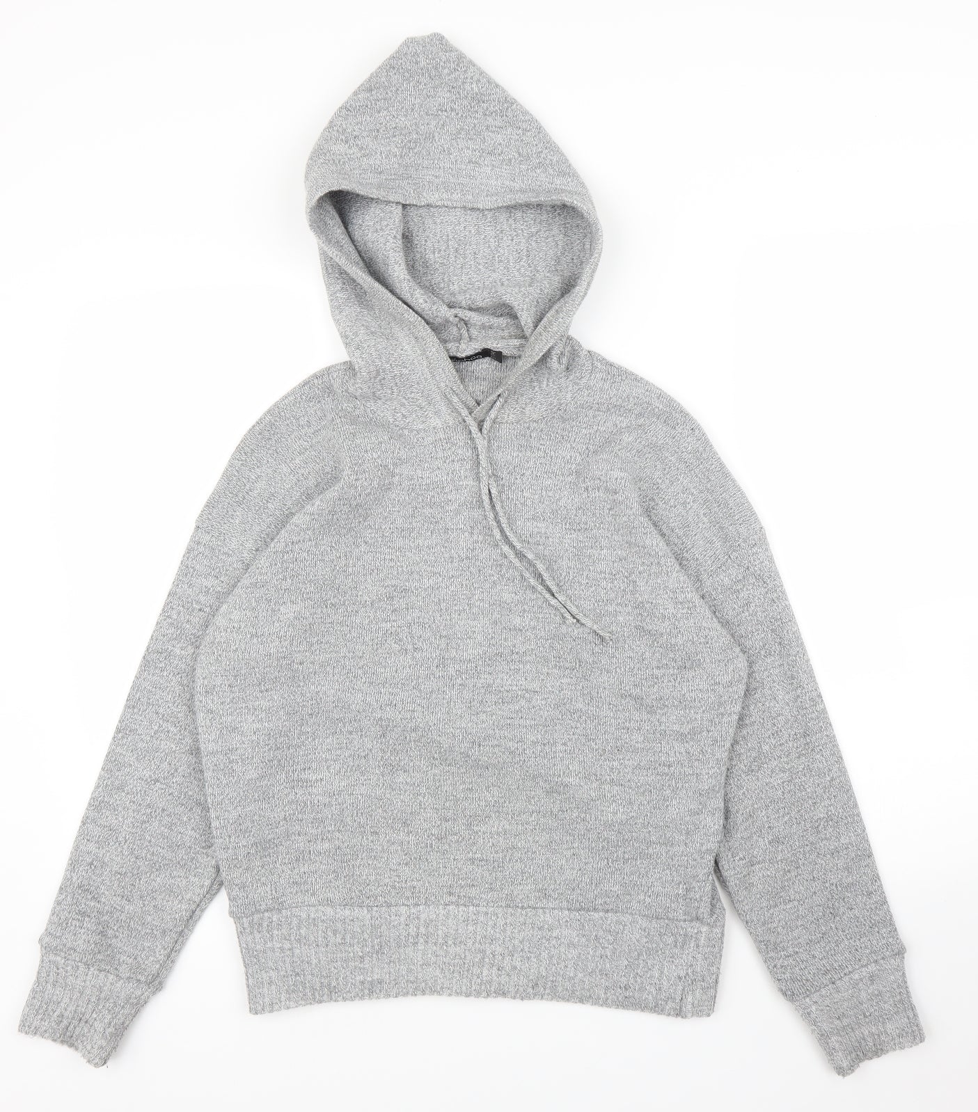 Boohoo Womens Grey   Pullover Hoodie Size S