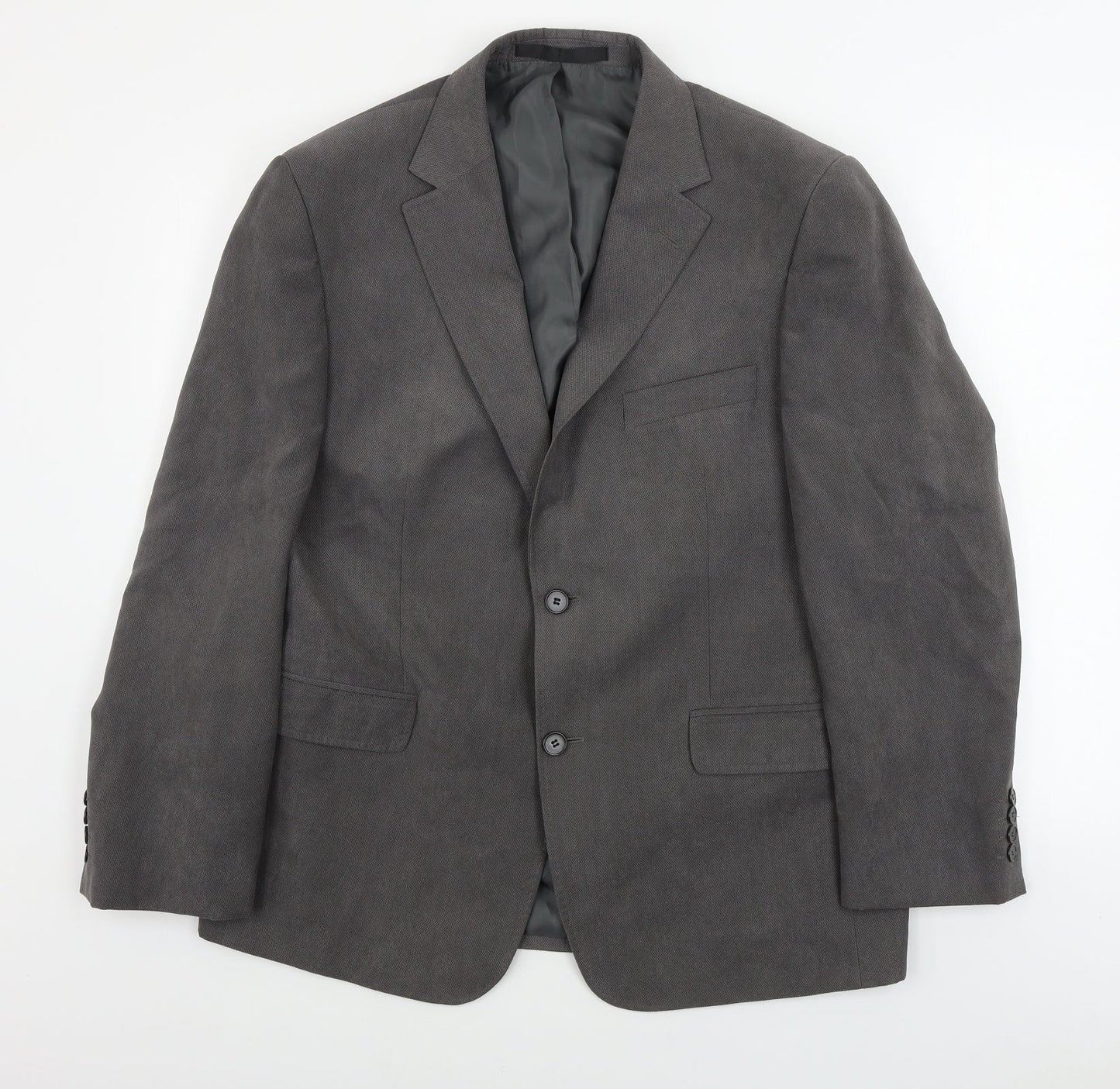 Mens UK Size 40 Marks and Spencer Regular Grey Suit Jacket