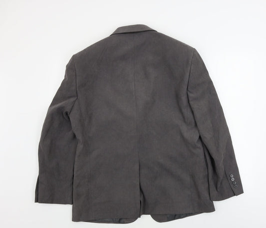 Mens UK Size 40 Marks and Spencer Regular Grey Suit Jacket