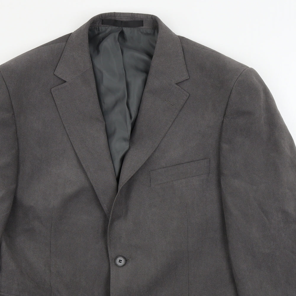 Mens UK Size 40 Marks and Spencer Regular Grey Suit Jacket