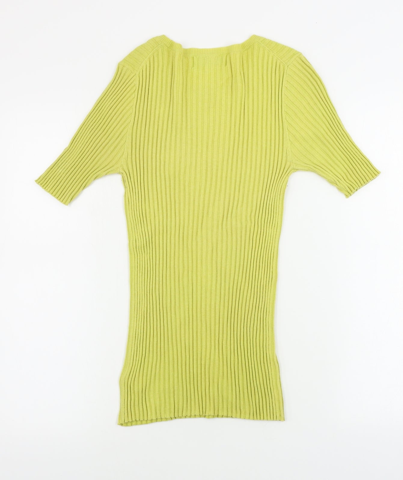 Womens UK Size 12 NEXT Green Basic T-Shirt