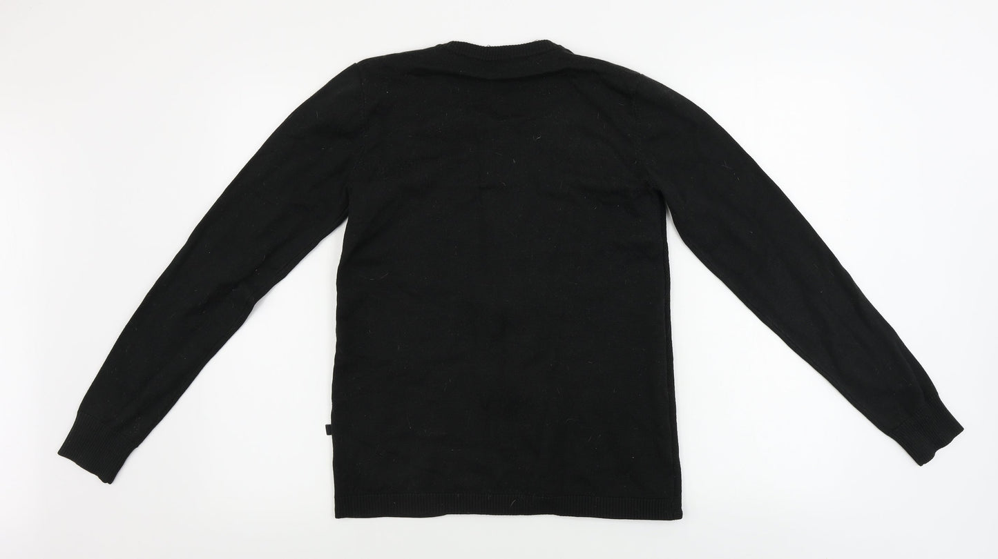 Womens UK Size S Dimensions Black Jacket