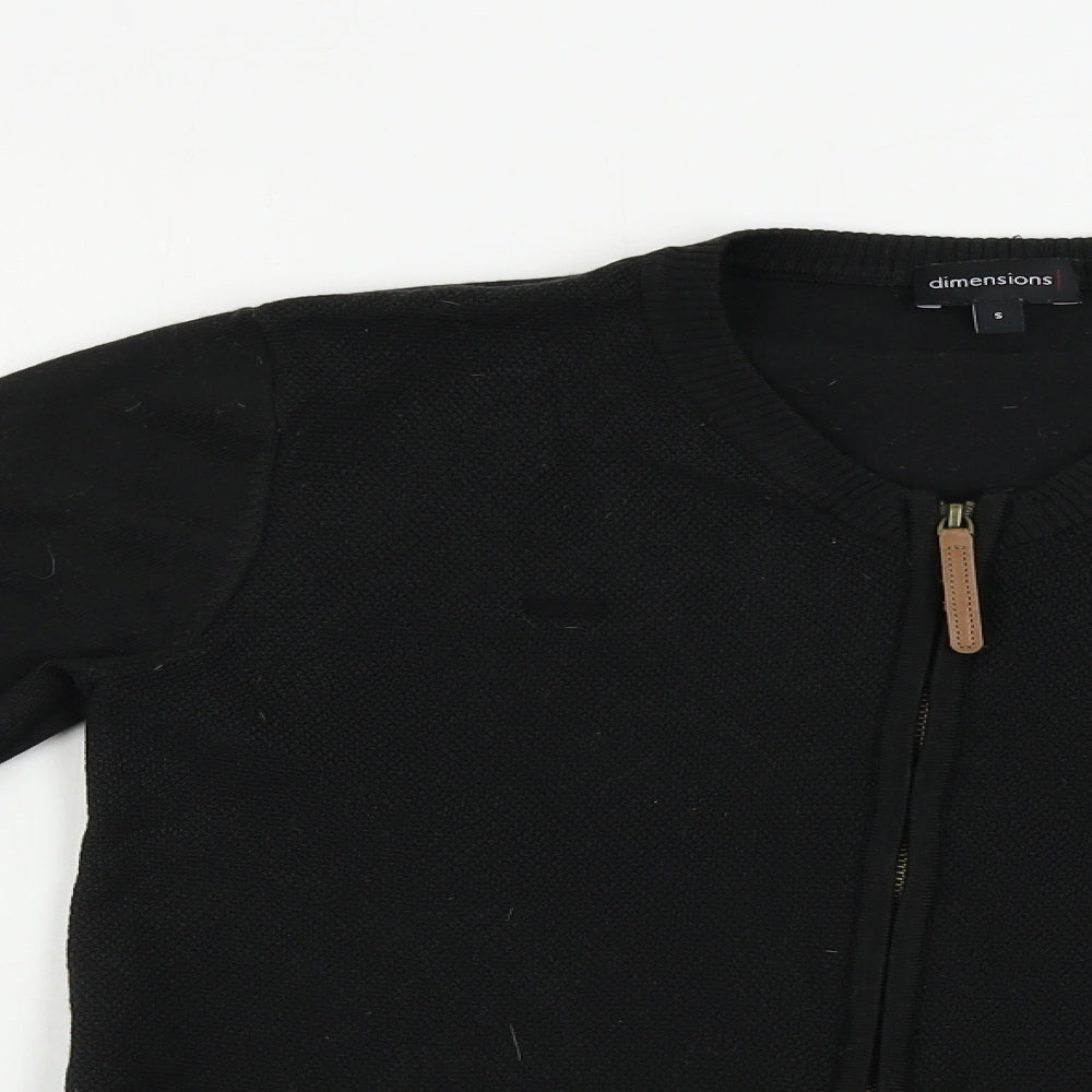 Womens UK Size S Dimensions Black Jacket