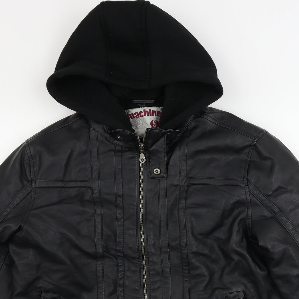 Machine Womens Blue   Jacket Coat Size S