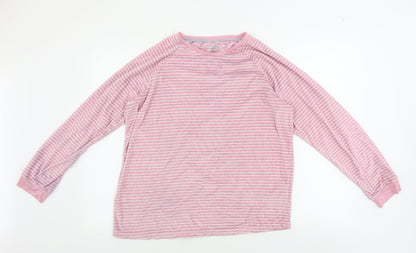 Primark  Womens Pink Striped  Pullover Jumper Size M