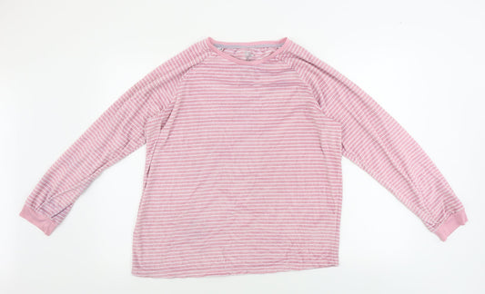 Primark  Womens Pink Striped  Pullover Jumper Size M