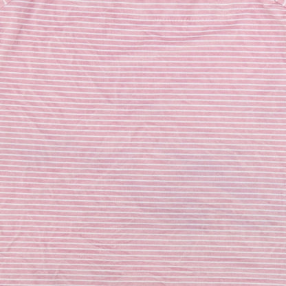 Primark  Womens Pink Striped  Pullover Jumper Size M