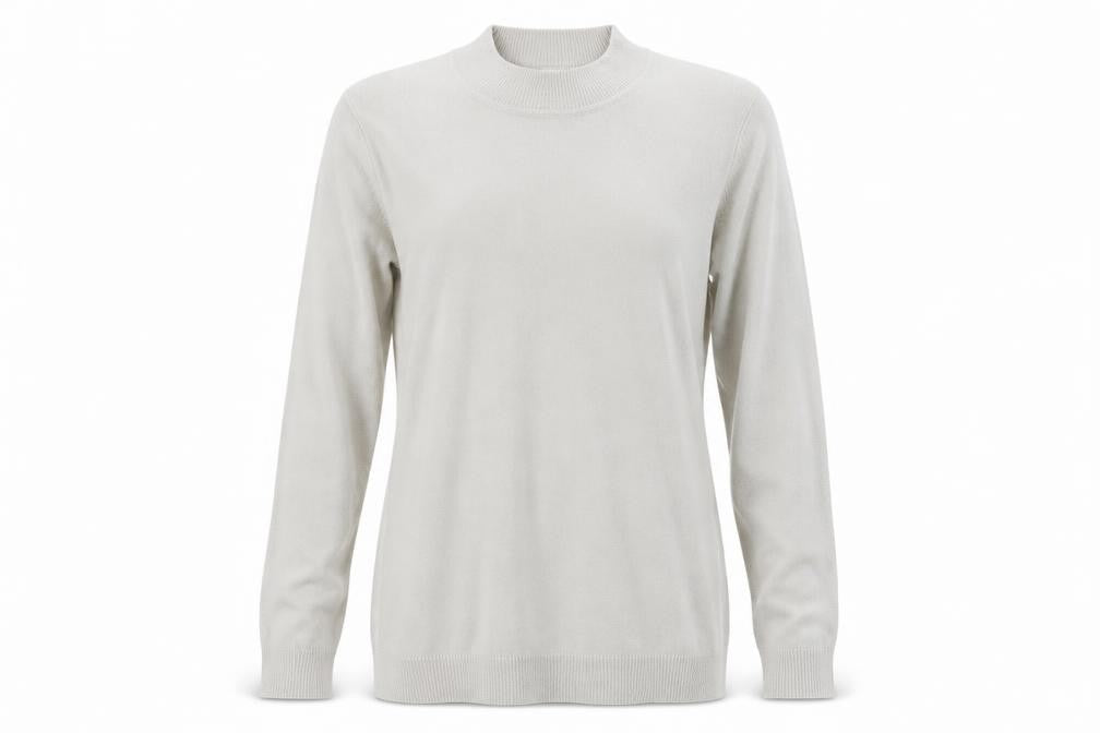 Womens UK Size 14 Preworn Grey Pullover Jumper