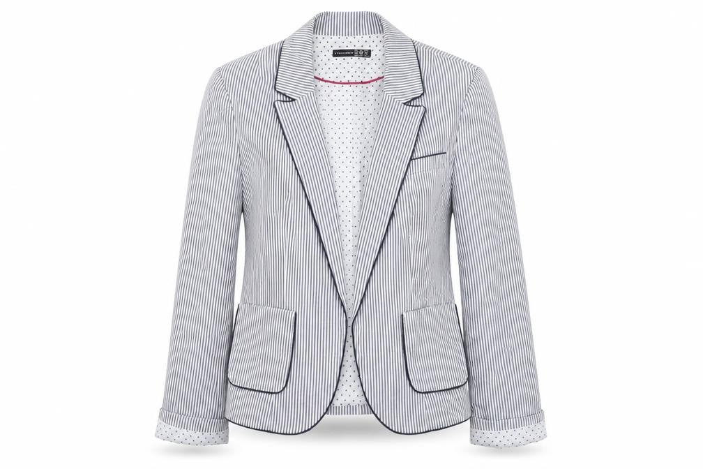Womens UK Size 12 Atmosphere Regular Blue Sport Coat