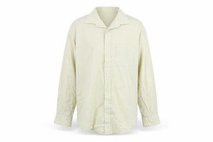 Mens UK Size 17 Piscador Beige  Button-Up Long Sleeve Casual Shirt