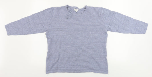 Country Casuals  Womens Blue   Pullover Jumper Size M