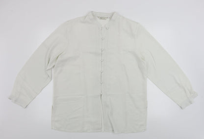 Womens UK Size 16 JFW Beige Basic Blouse