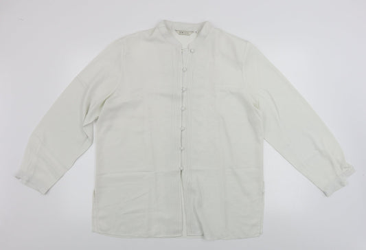 Womens UK Size 16 JFW Beige Basic Blouse