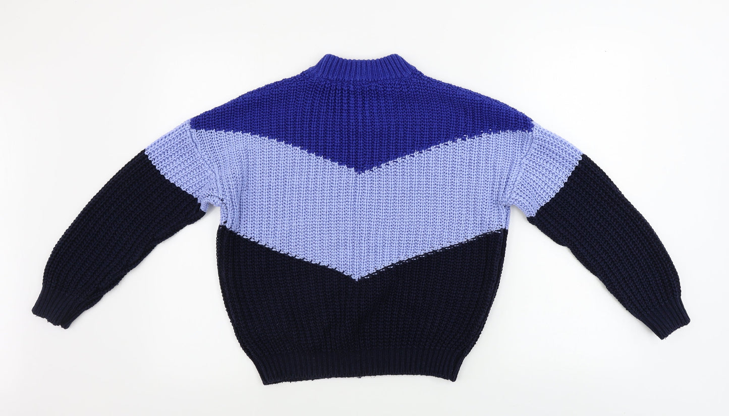 Womens UK Size S Redherring Blue Pullover Jumper