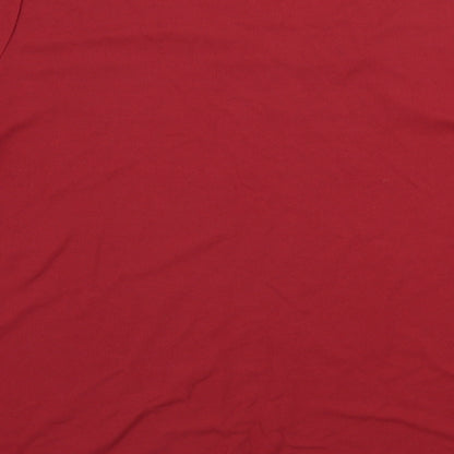 Giglio Rosso  Womens Red   Basic Blouse Size L