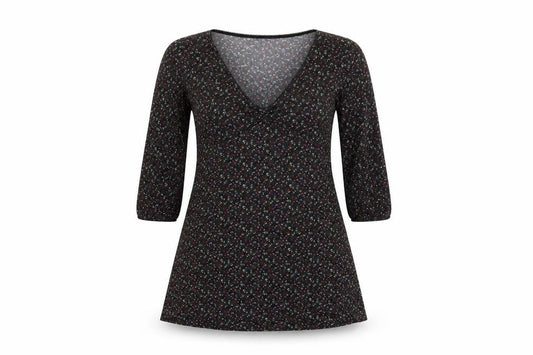 Lola Skye  Womens Black Floral  A-Line  Size 12