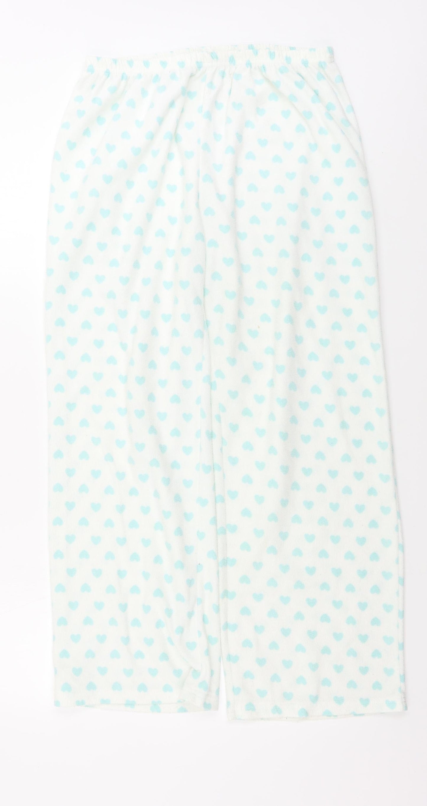 F&F  Womens White   Sweatpants Trousers Size 14 L26 in