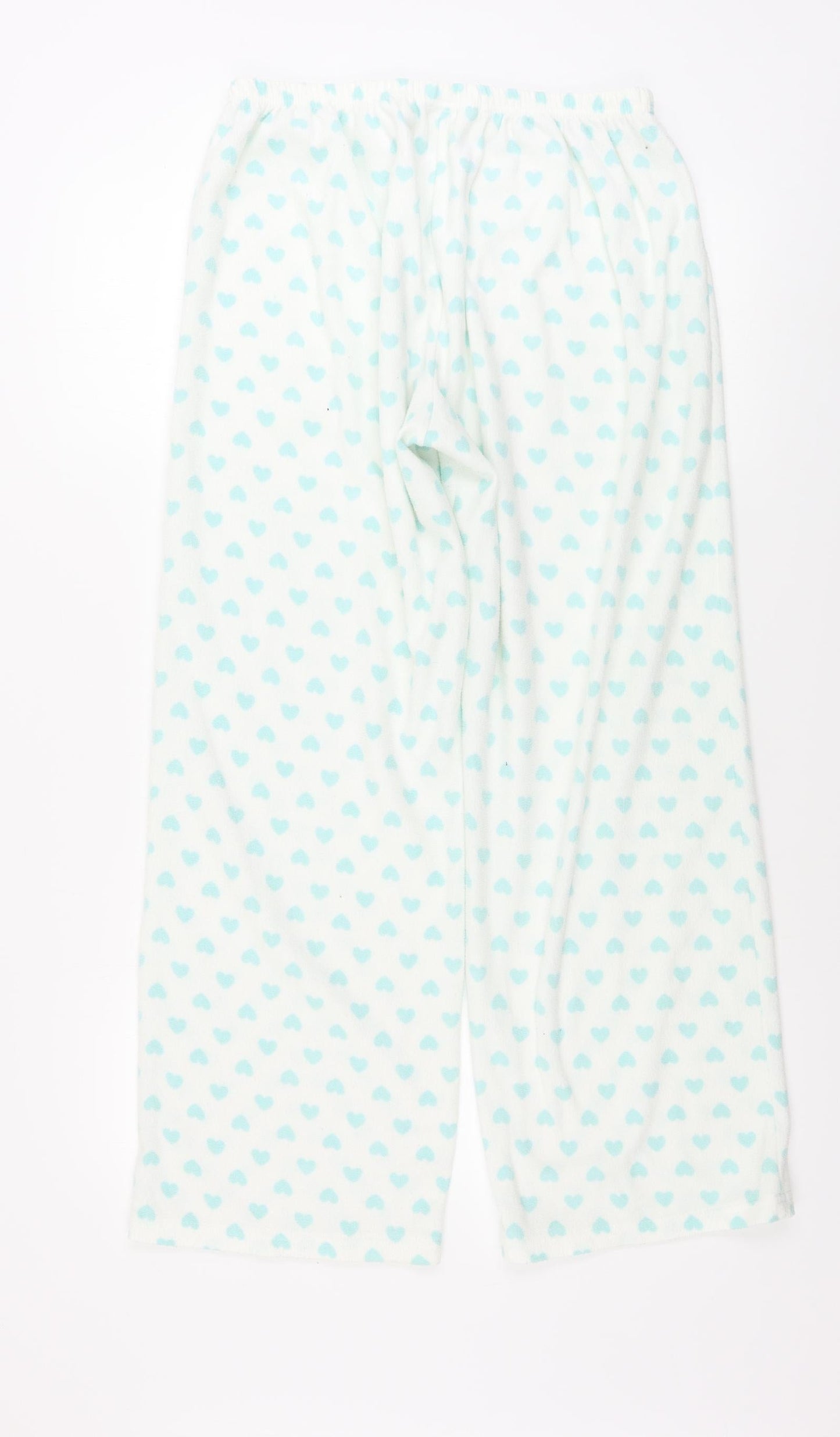 F&F  Womens White   Sweatpants Trousers Size 14 L26 in