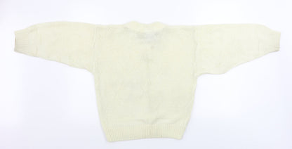 Rush Womens Beige   Pullover Jumper Size 4