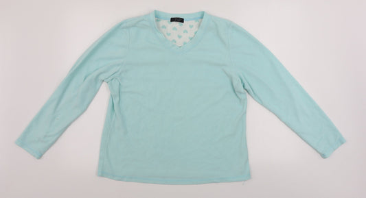 F&F  Womens Blue   Henley Jumper Size 12