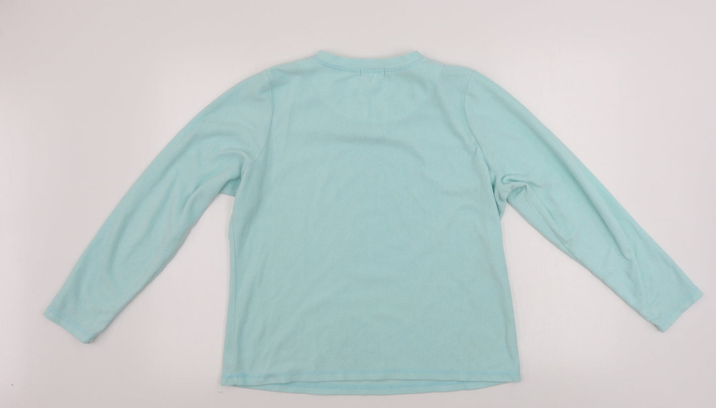 F&F  Womens Blue   Henley Jumper Size 12