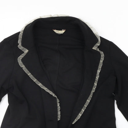 M Butterfly Womens Black   Cardigan Jumper Size S