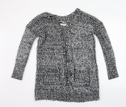 If It Were Me Womens Grey   Cardigan Jumper Size S