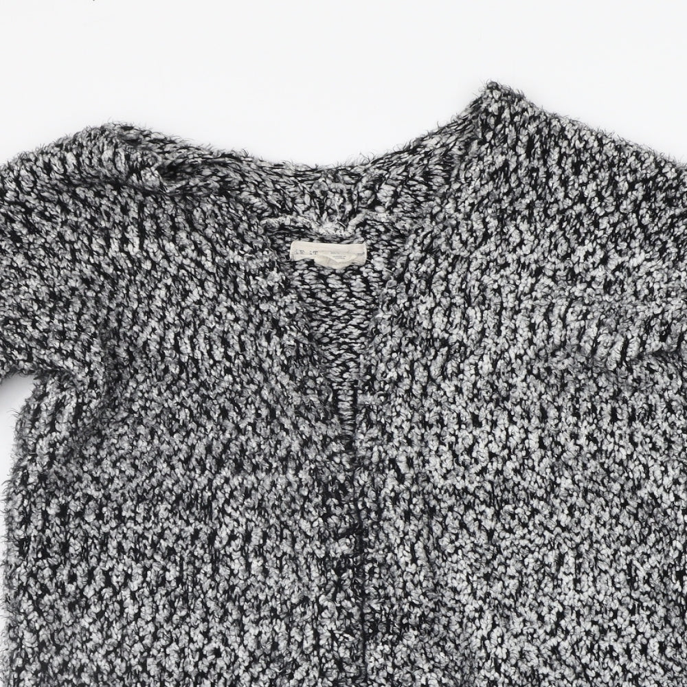 If It Were Me Womens Grey   Cardigan Jumper Size S