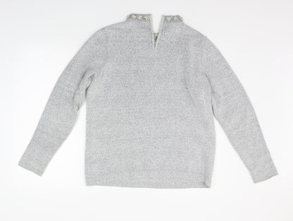Womens UK Size 14 Dorothy Perkins Grey Pullover Jumper