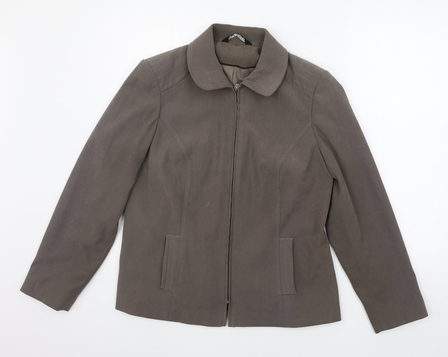 Womens UK Size 14 Classic Grey Jacket