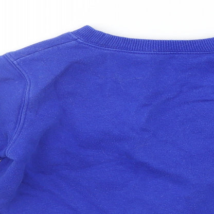 School Life Boys Blue   Pullover Hoodie Size 4 Years