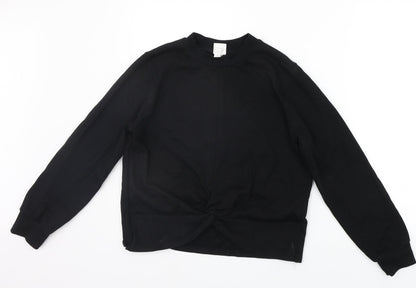 H&M Womens Black   Pullover Jumper Size S