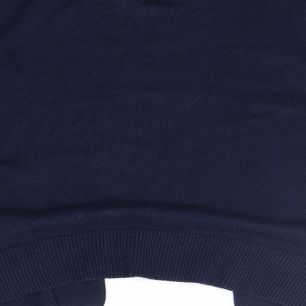 Womens UK Size 10 BHS Blue Cardigan Jumper