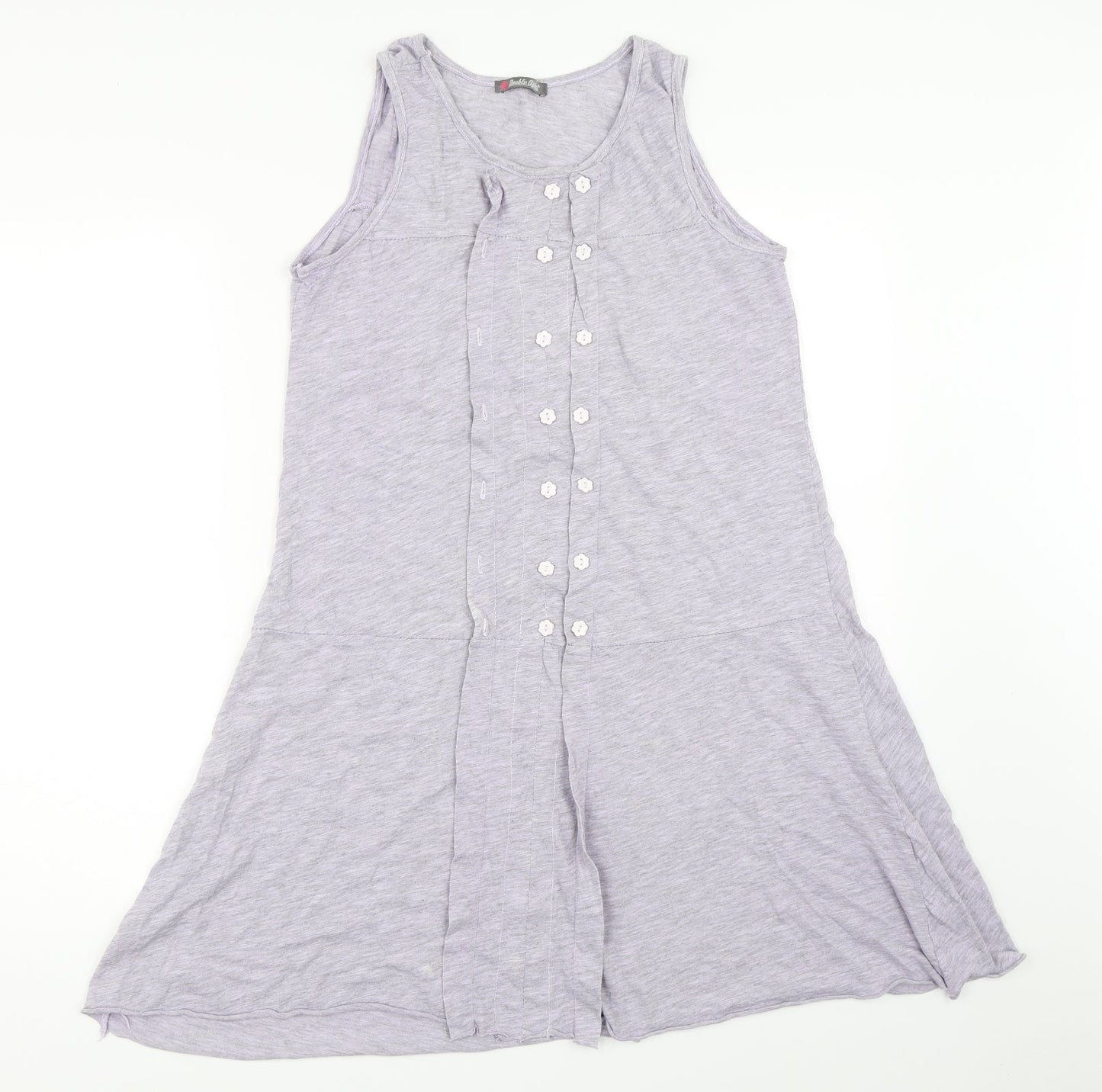 Double Agent Womens Purple   Tank Dress  Size S