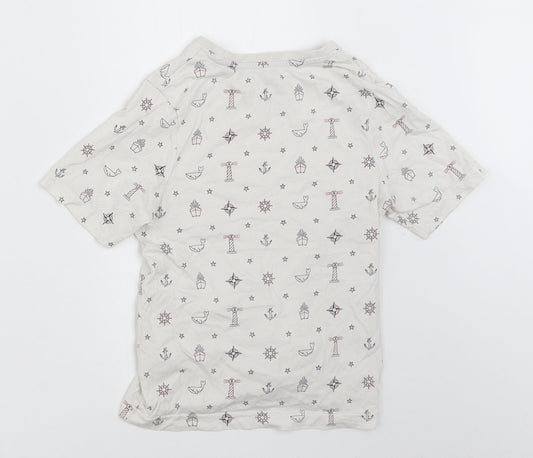 TU Boys White   Basic T-Shirt Size 5 Years
