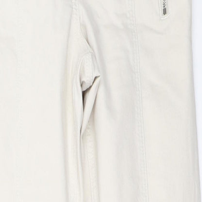 George Womens Beige   Skinny Jeans Size 12 L29 in