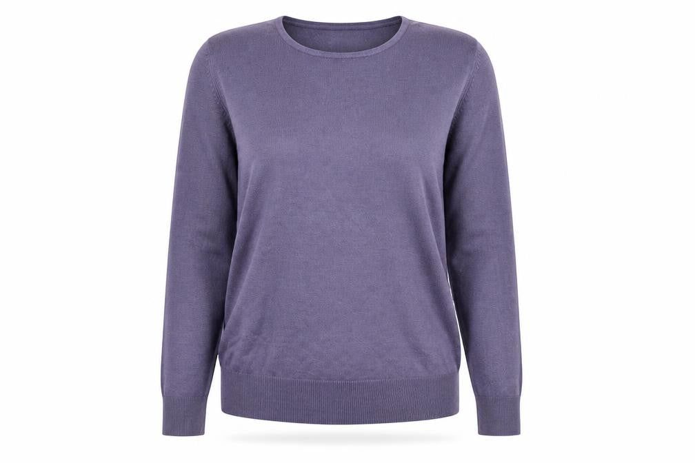 Womens UK Size 12 Marks and Spencer Purple Pullover Jumper