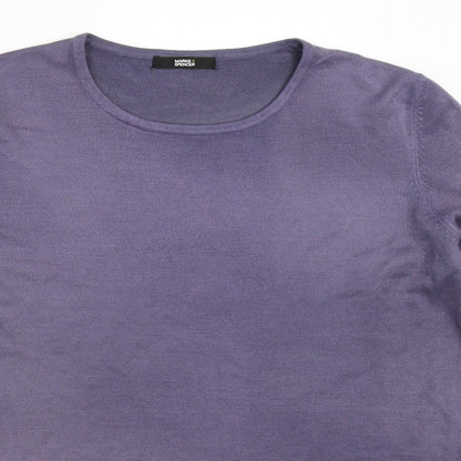 Womens UK Size 12 Marks and Spencer Purple Pullover Jumper