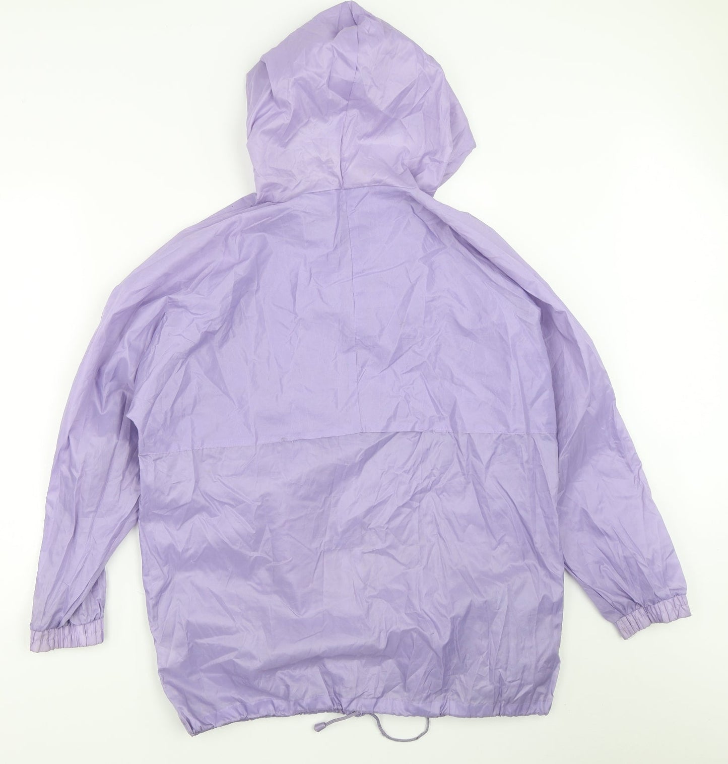 Embargo Womens Purple   Rain Coat Coat Size M
