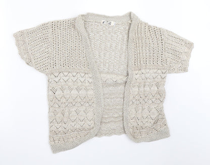 Womens UK Size 2XL Choice Collection Beige Cardigan Jumper