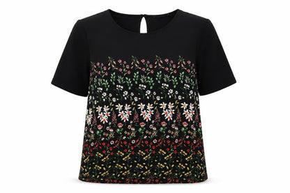 Womens UK Size 12 Per Una Black Basic Blouse