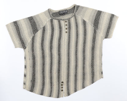 Womens UK Size M Casamia Beige Pullover Jumper