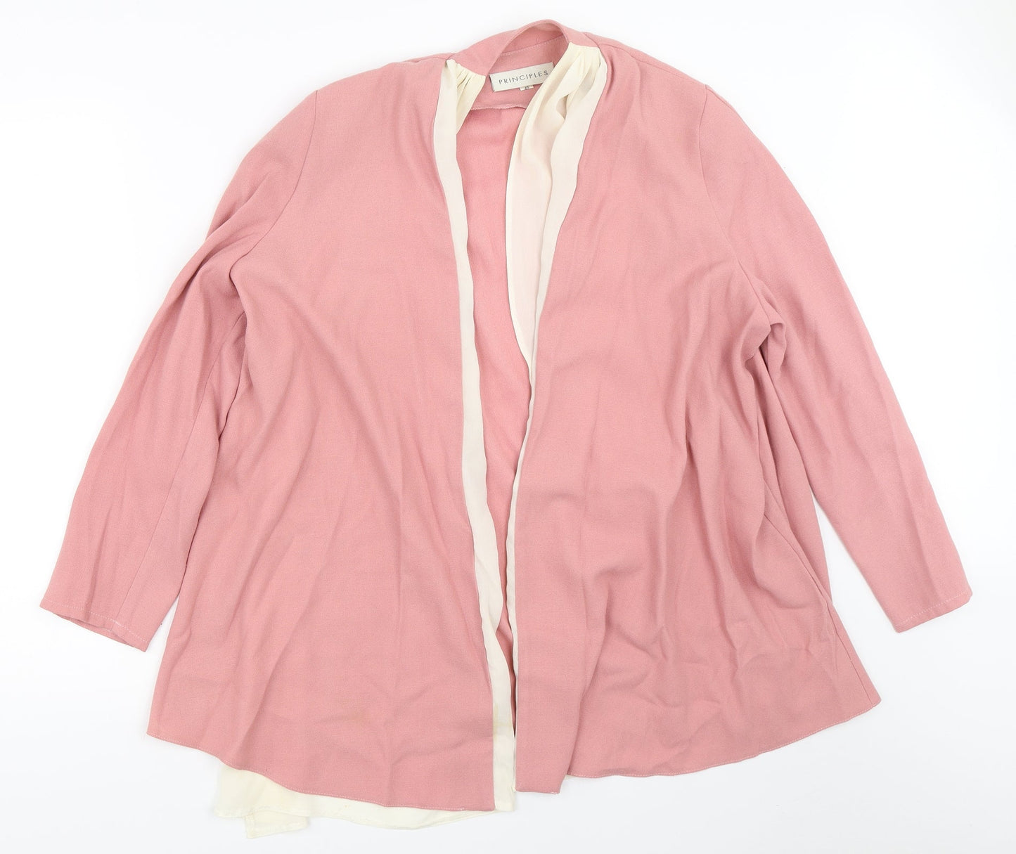 Principles Womens Pink   Jacket Blazer Size 14