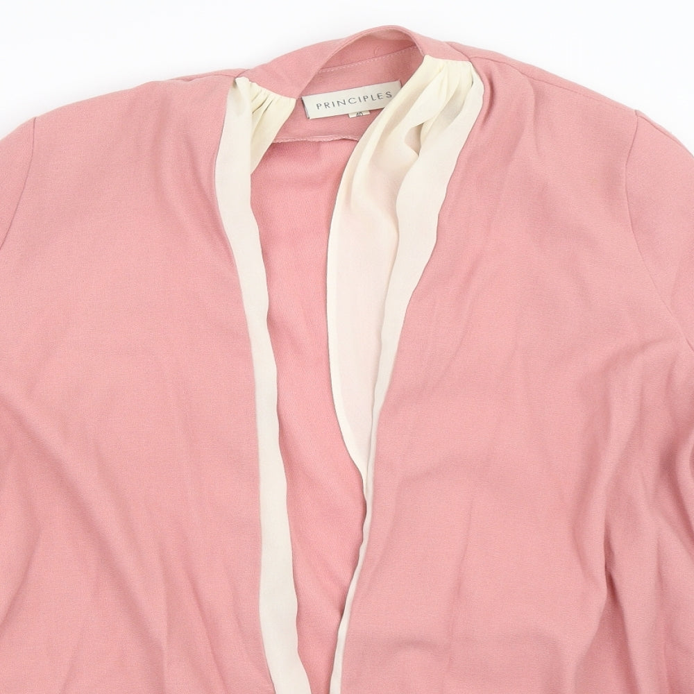 Principles Womens Pink   Jacket Blazer Size 14