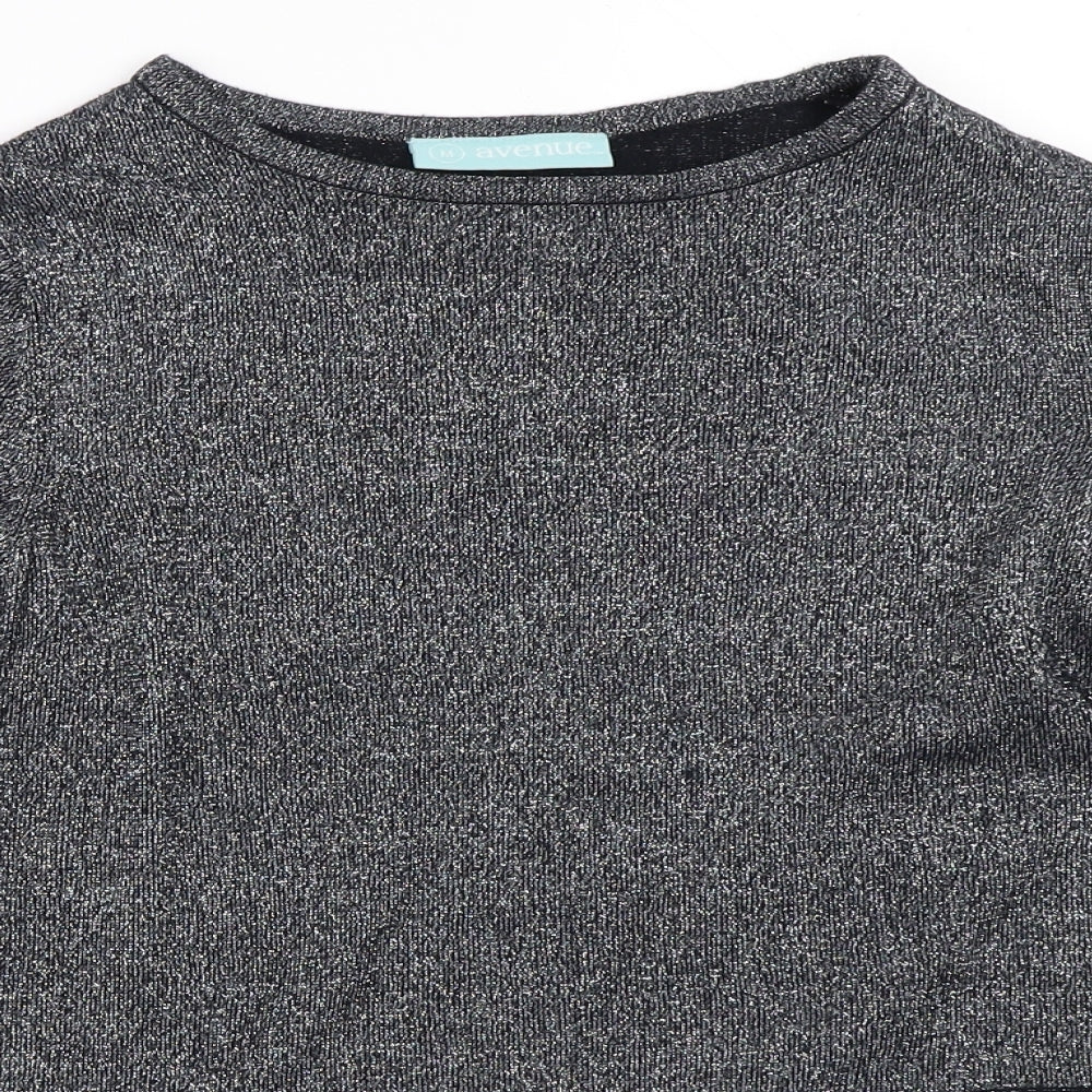 Avenue Womens Blue   Pullover Jumper Size M