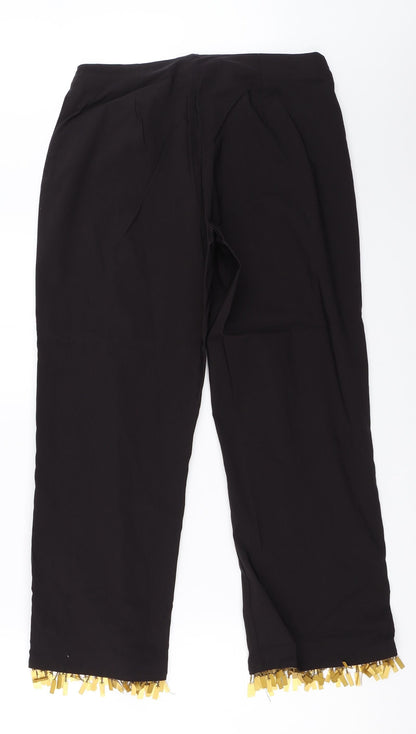 George Womens Black   Capri Trousers Size 12 L24.5 in