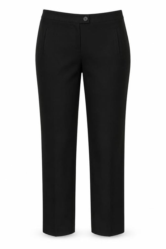Womens UK Size 12 Paraphrase Regular Fit  Black Trousers