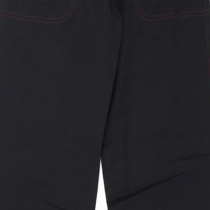Mo Womens Black   Trousers  Size 12 L31 in